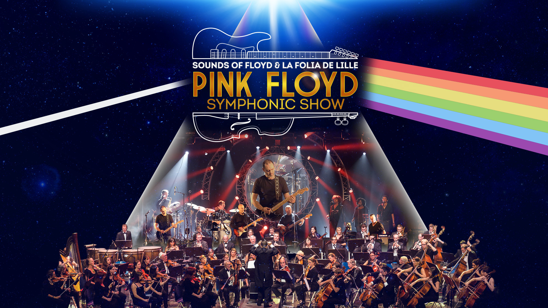 Pink Floyd Symphonic Show au Colisée de Roubaix près de Lille en 2021